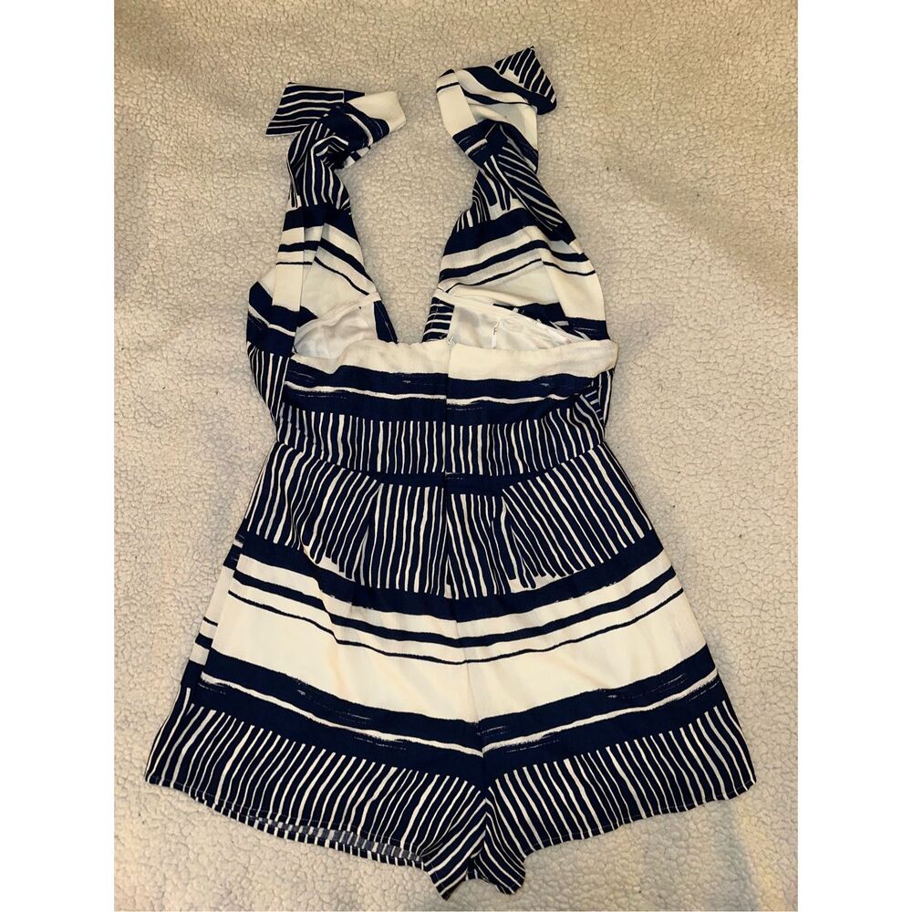 Lulu’s Xl Delphi Style Women’s Tie Front Romper S… - image 4